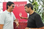 Sulieman Merchant and Ashwin Deo share a light moment at the Launch of the Bespoke Monsoon Brunches in Dome on 7th Aug 2011.jpg